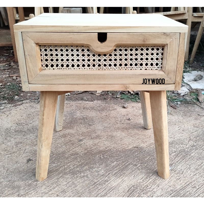 Joywood Nakas retro/ Nakas rotan/ Nakas minimalis