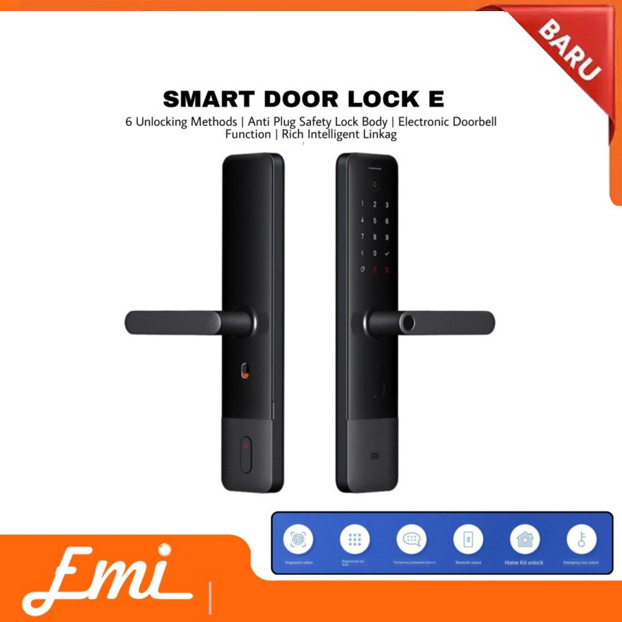 Mijia Smart Door Lock E Fingerprint Bluetooth Password Unlock