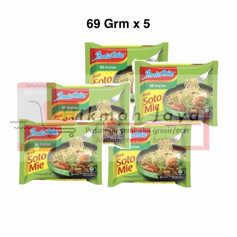 

Indomie Rebus 5 Bungkus