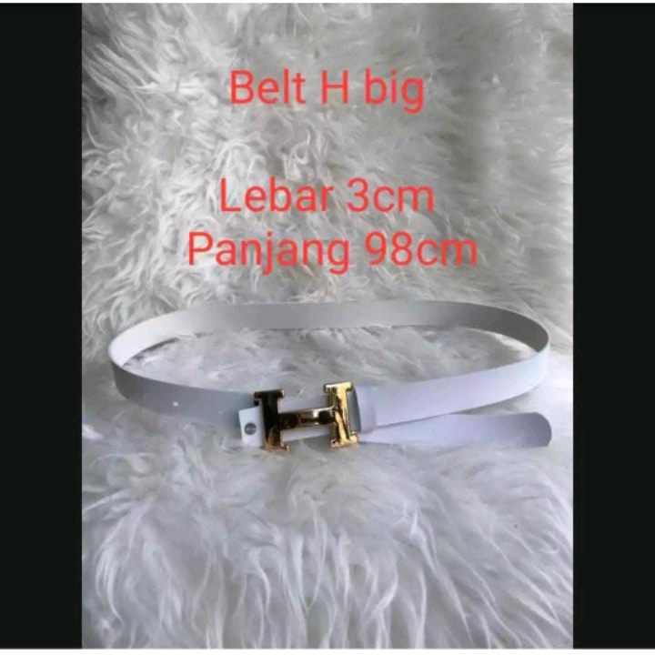 belt H big// ikat pinggang// aksesoris/gesper wanita