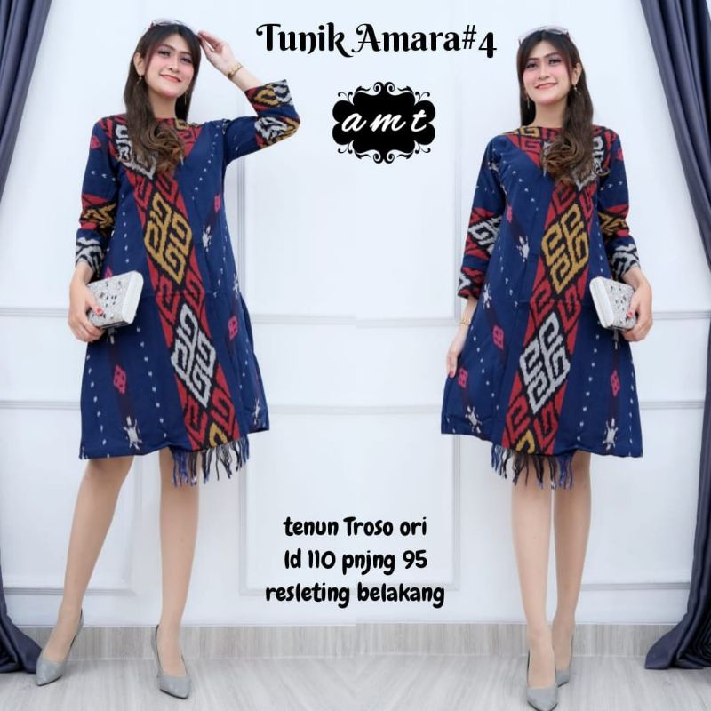 Tunik Amara tenun troso