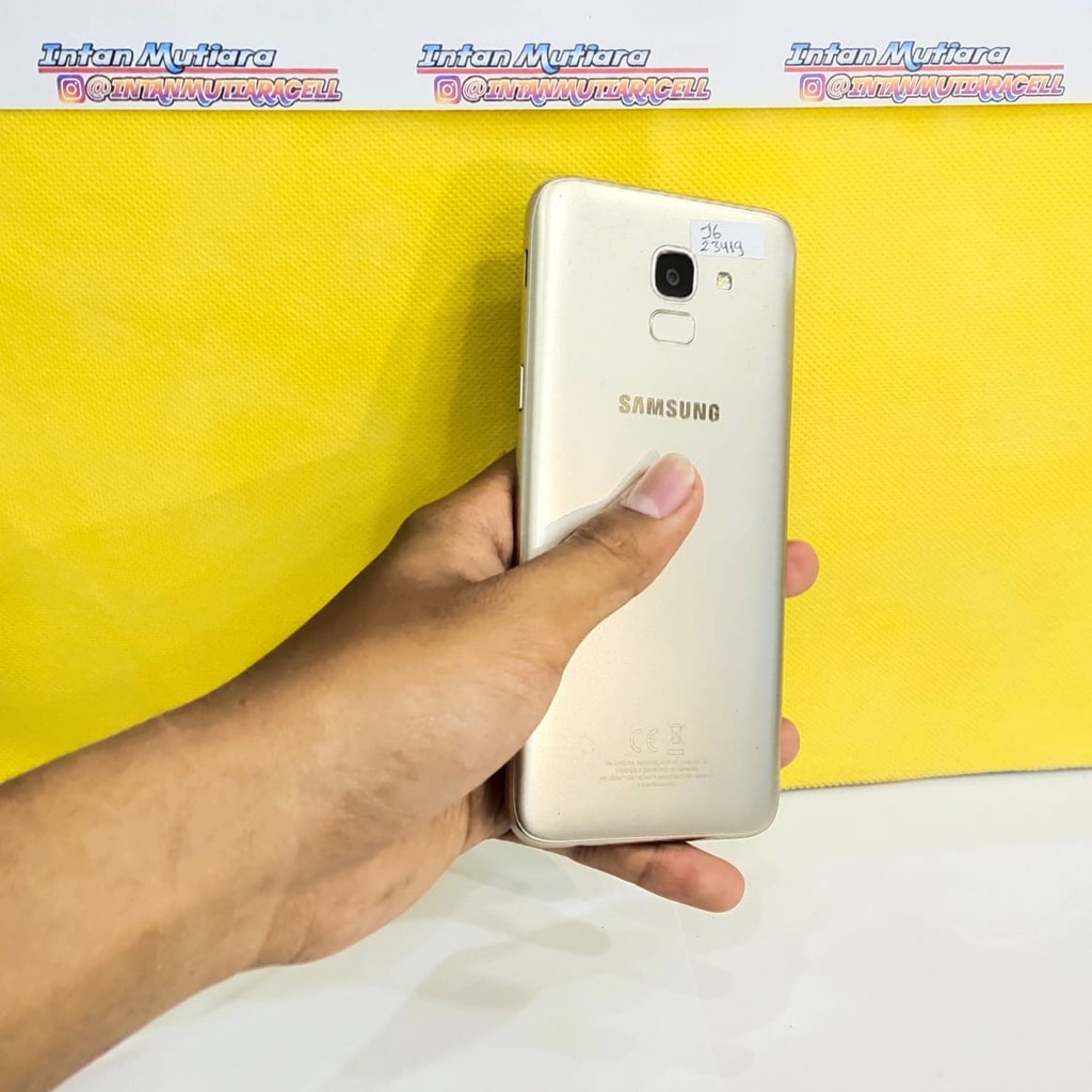 Samsung J6 Ram 3 Rom 32Gb ( BATANGAN / HP AJA )