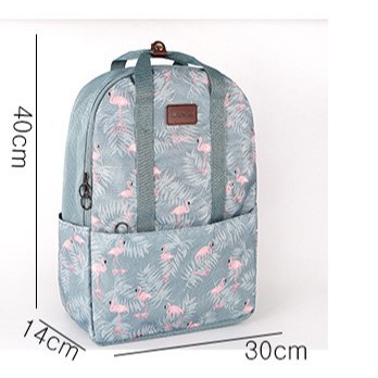 Travelmate Weekeight Charming Water Resistent Backpack Ver 2 / Tas Ransel Motif