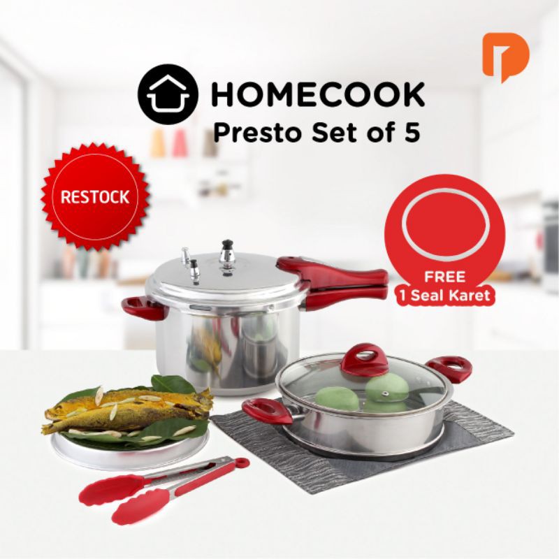 Homecook Presto panci presto kukus murah