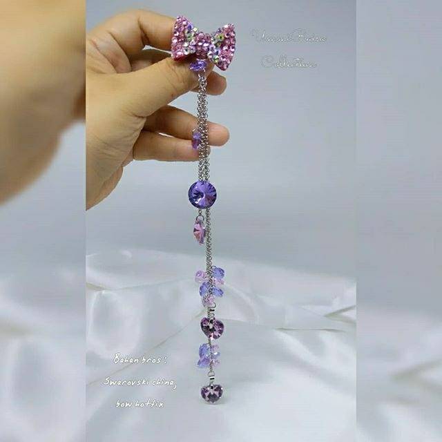 Bros dagu swarovski juntai panjang