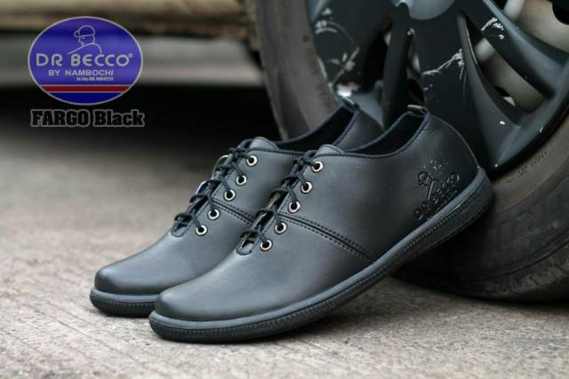 [ bayar di tempat ] Sepatu Kerja Pria Dr Becco Fargo Original Handmade Sepatu kulit murah, Sneaker