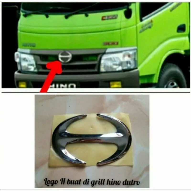 RC80A GRIELL LOGO "H" UNTUK HINO DUTRO/HINO 300 ORIGINAL
