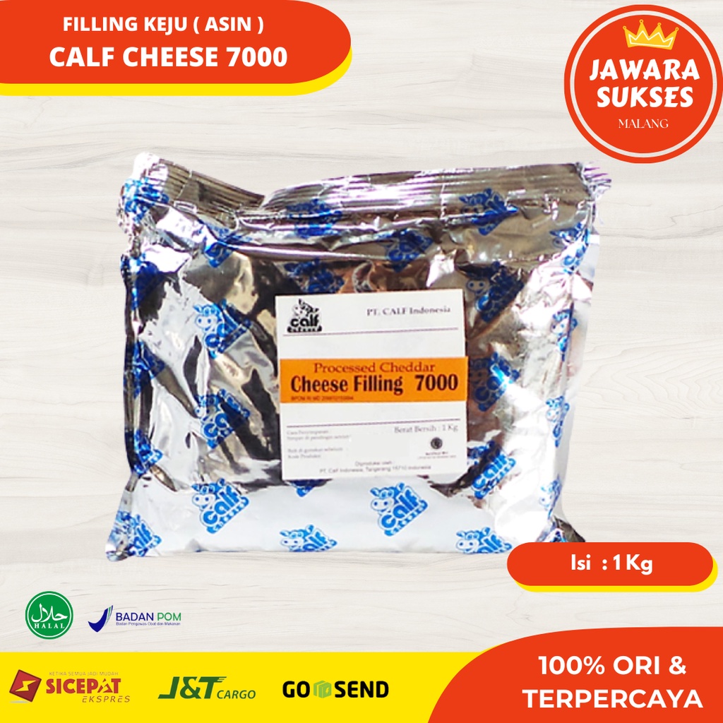 

Calf Cheese Filling 7000 1 Kg | Filling Saus / Calf Filler isian Keju