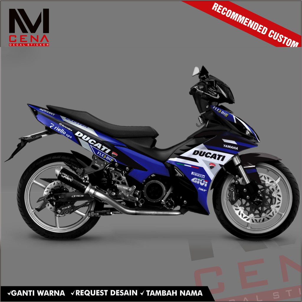Jual stiker jupiter mx new decal jupiter mx 135 decal jupiter mx new