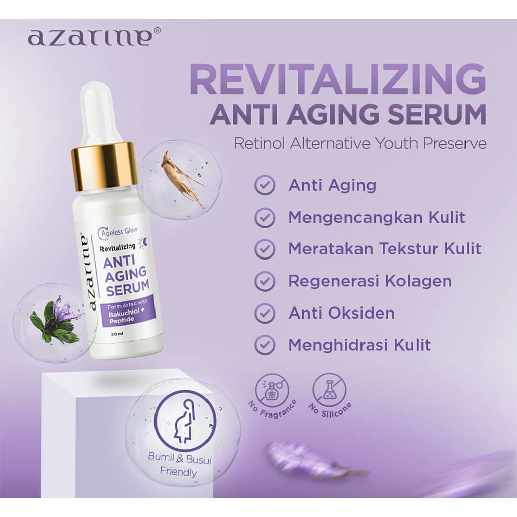 AZARINE Revitalizing Anti Aging Serum 20ml