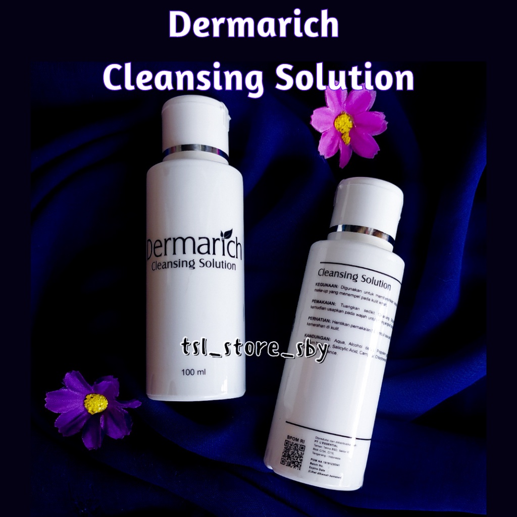 Dermarich Cleansing Solution - Pembersih Wajah Dermarich