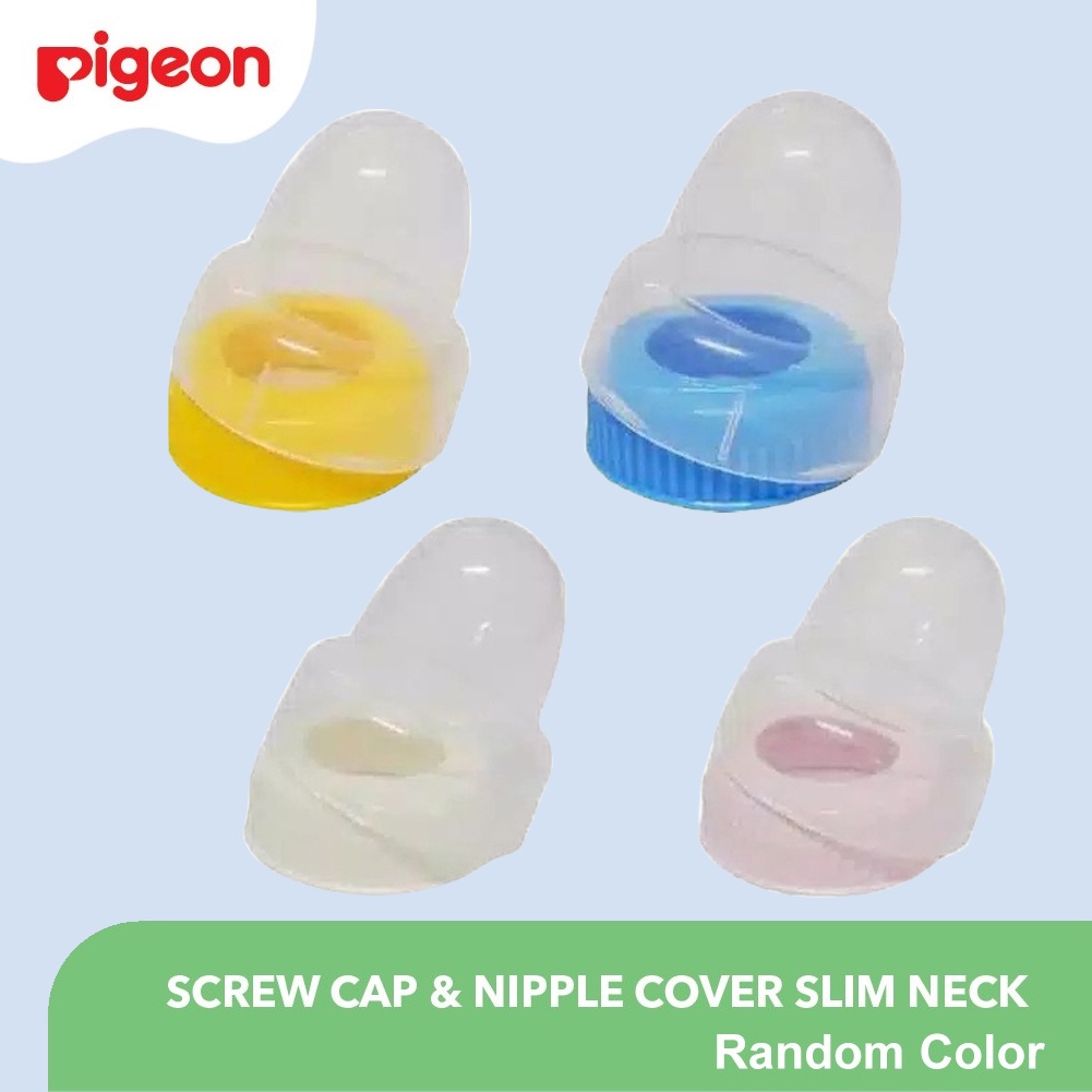 Pigeon Screw Cap and Nipple Cover Slim Neck Standart Tutup Botol Susu Bayi