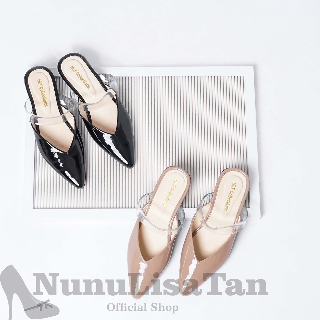 NunuLisaTan- heels wanita model terbaru hak 3 cm heels magna