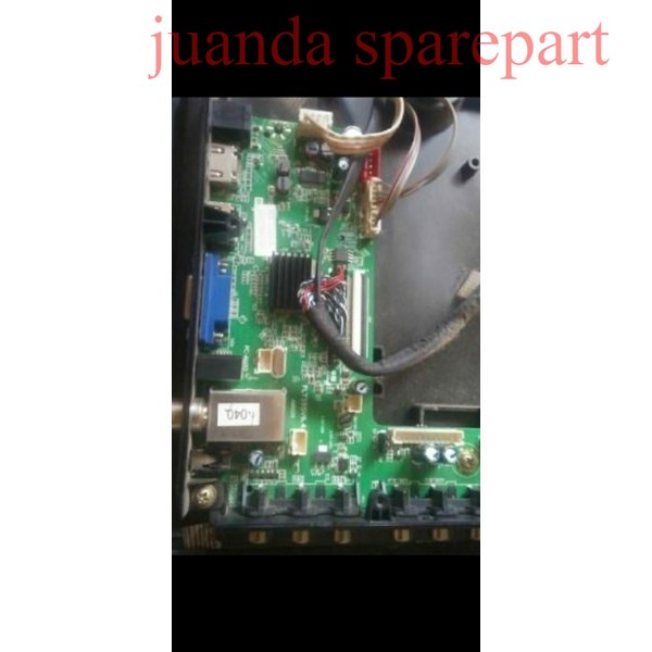 MB - MAINBOARD - MESIN TV LED POLYTRON PLD 22D1150 - 22 D 1150 .