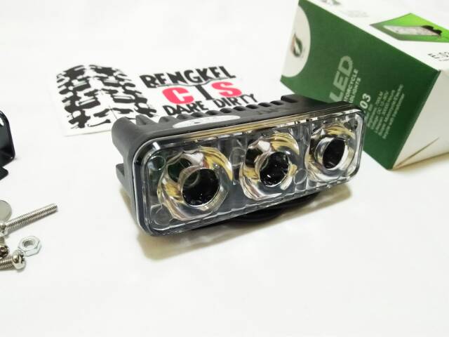 Foglamp LED 3 Mata RTD