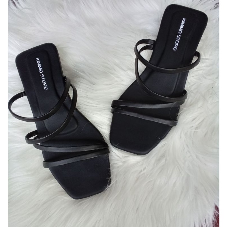 SANDAL WANITA HAK TAHU 3CM-AL25