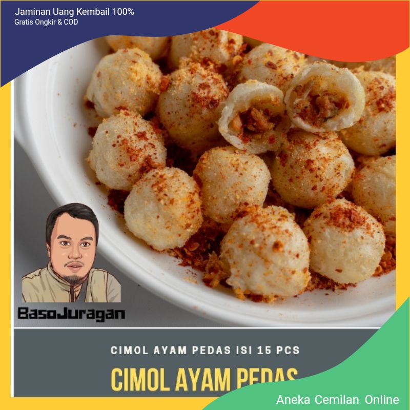 

CIMOL JURAGAN AYAM PEDAS ISI 15 PCS