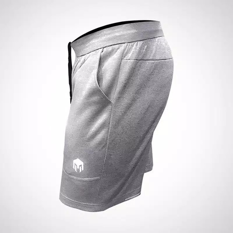 CELANA BOLA MILLS 1301 TIMNAS INDONESIA FOOTBALL CORE SHORT GREY