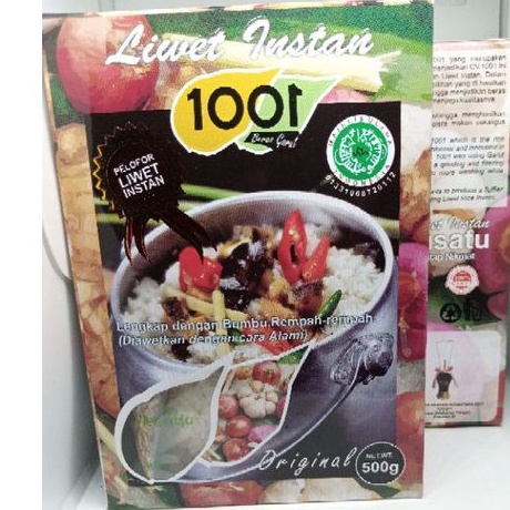 

Nasi Liwet Instant 1001 Kemasn 500gr