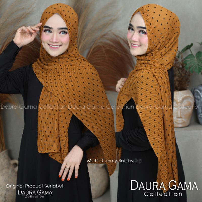 Pasmina plisket polka Ori daura gama
