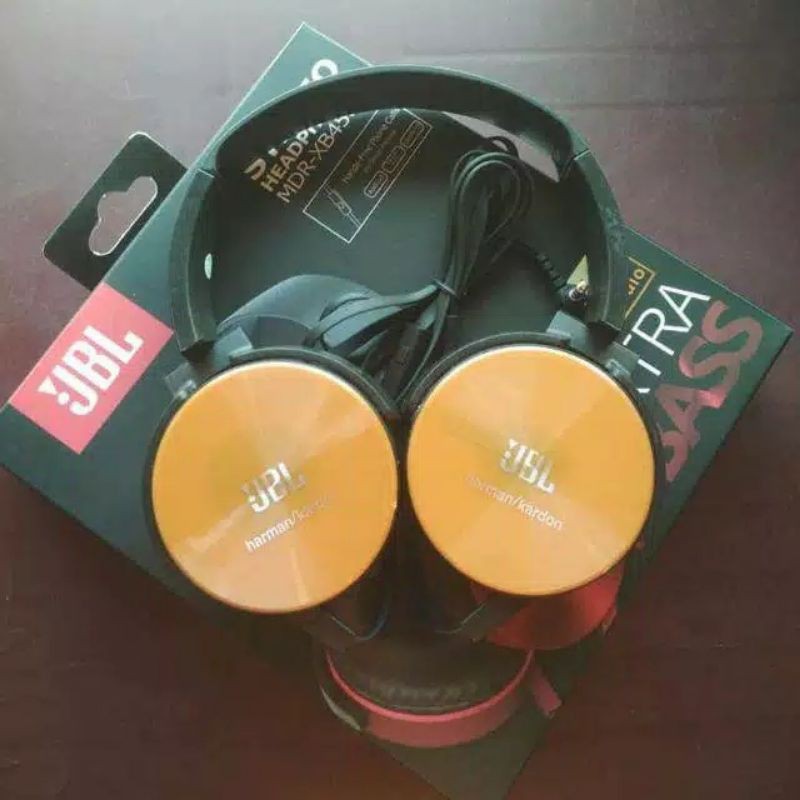 Medan Termurah Best seller Headphone Headset bando stereo extra bass handsfree xb.450