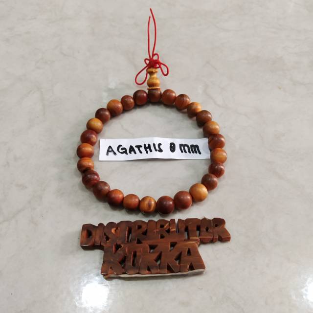 Gelang agathis 8 mm