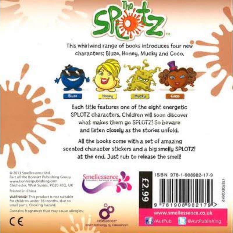 The Splotz Scented Book Buku Anak Harum