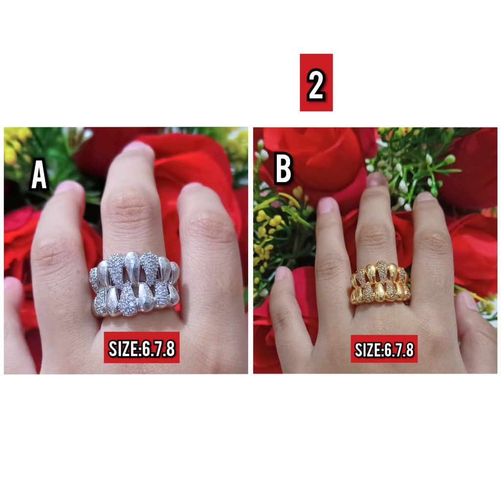 Cincin Dewasa Permata Mewah (COD)