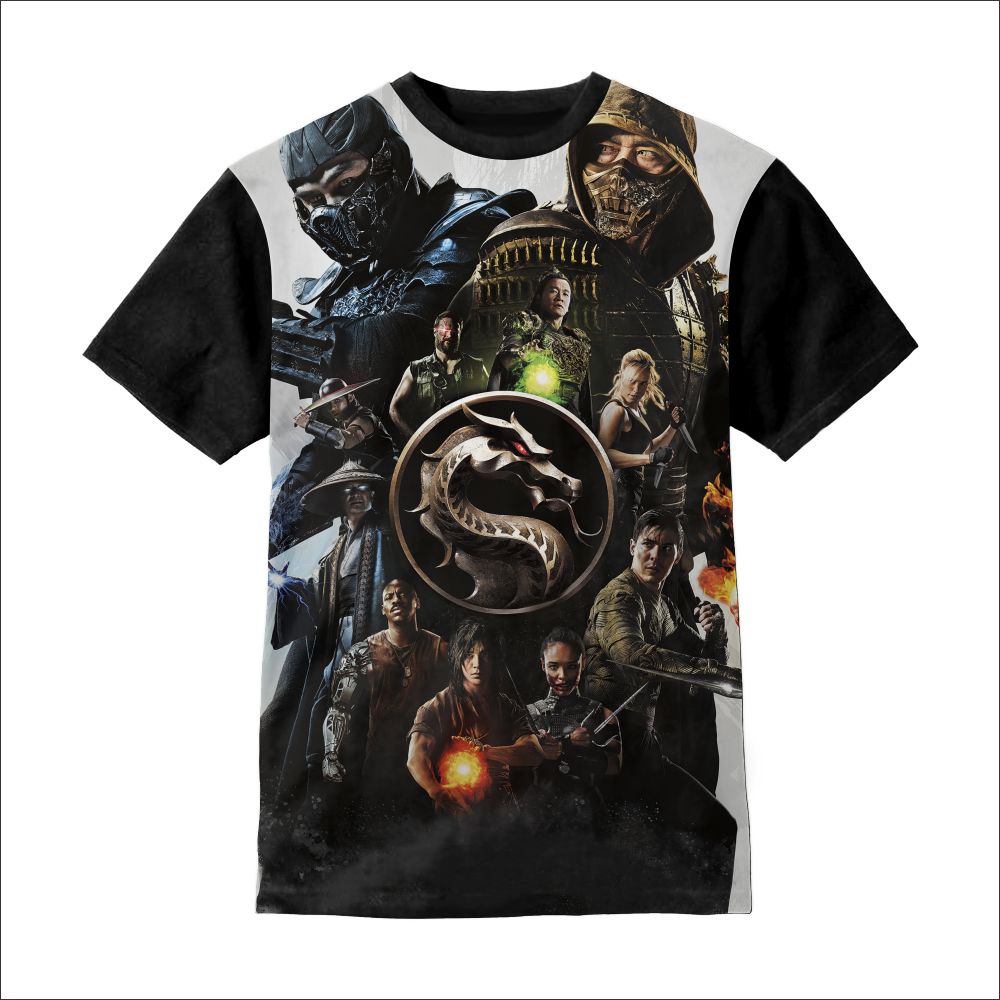 KAOS PRIA MORTAL KOMBAT 2021 KAOS PRIA BIG SIZE