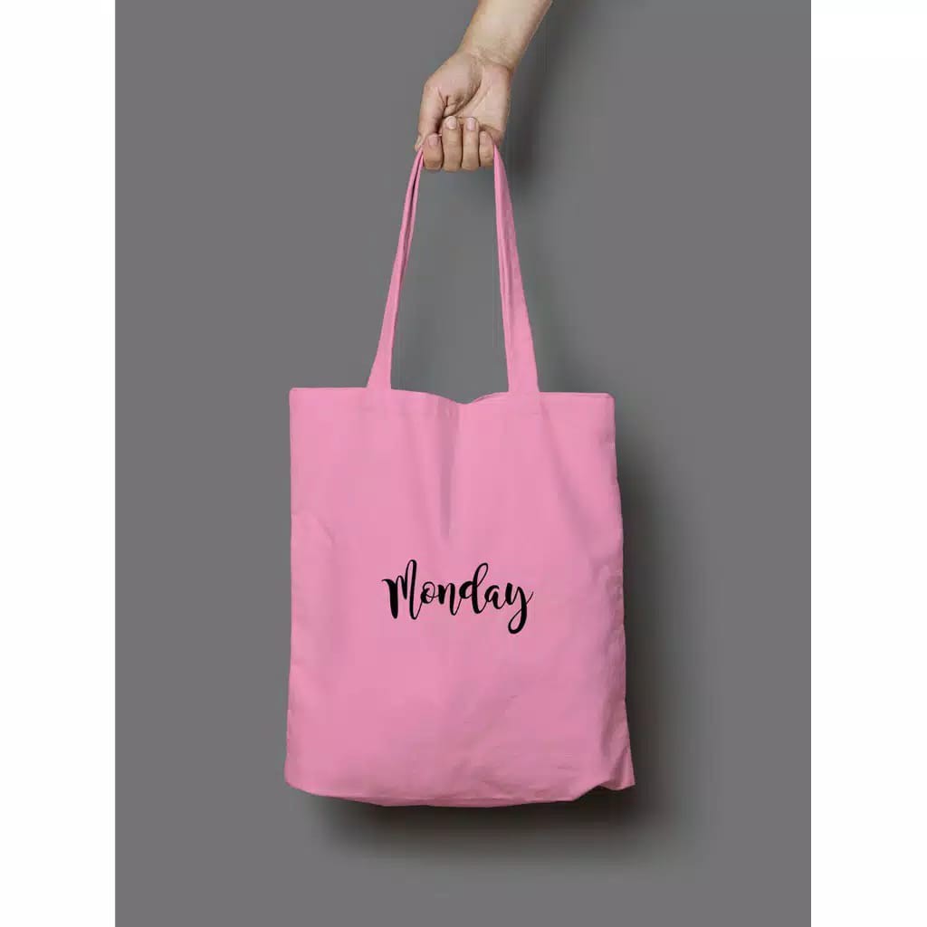 Tote Bag DAYS Tote Bag Daily Tote Bag Murah Totebag Nama Hari