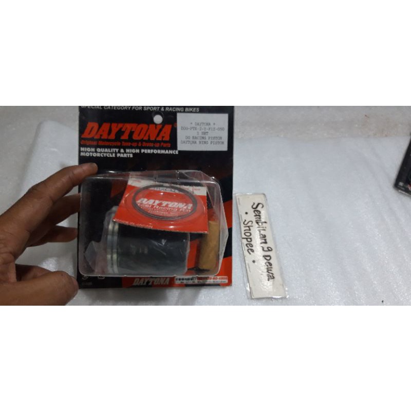 piston kit yamaha FIZR fizr daytona racing japan OS 50 piston teflon hitam