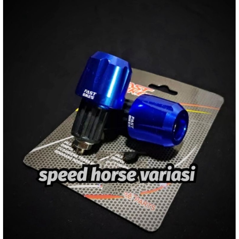 Jalu stang full CNC/jalu stang bandul colour-Blue stang