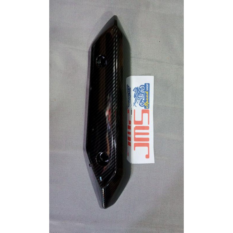 cover tutup tameng knalpot carbon karbon honda beat esp fi lama zoro