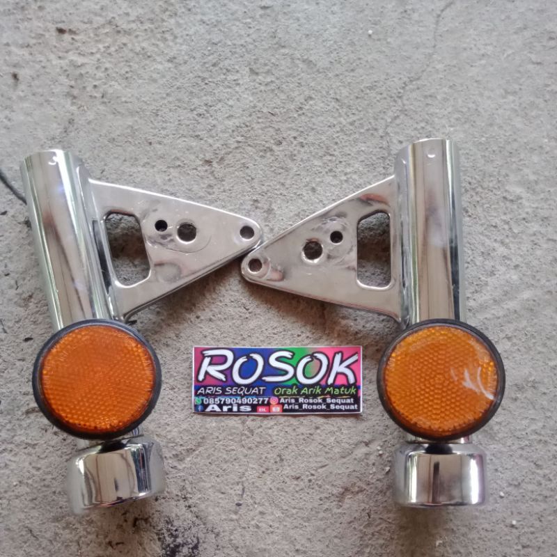 pangkon lampu depan / breket lampu depan Gl 125 original