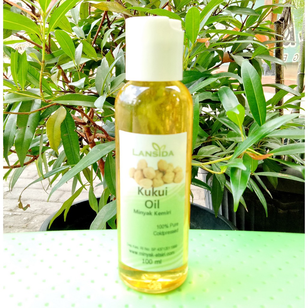 Minyak Kemiri Murni 100 ml | Pure Kukui Cold Pressed Oil | Penumbuh Rambut