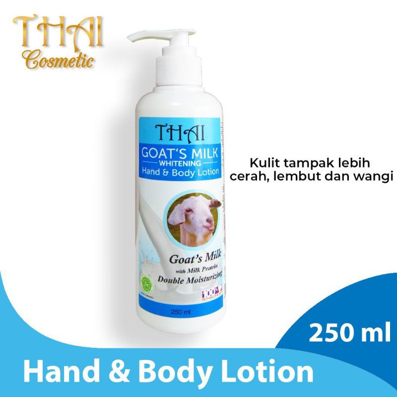 R2S -THAI Goats Milk Hand $ Body Lotion 250 ml