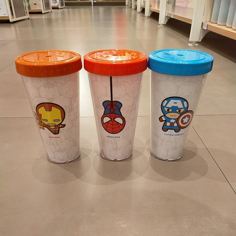 Botol minum marvel miniso