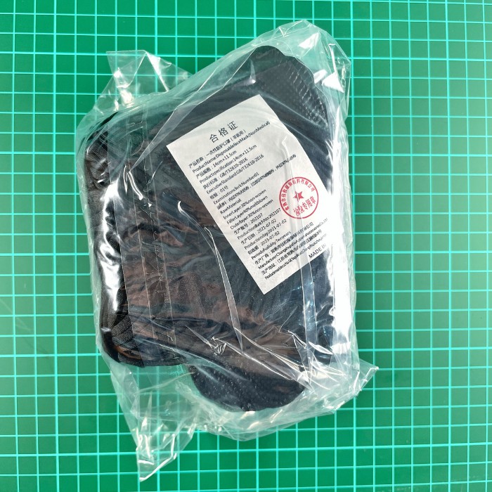 MASKER DUCKBILL 3ply Earloop TANPA BOX isi 50pcs bergaris hidung premium-4