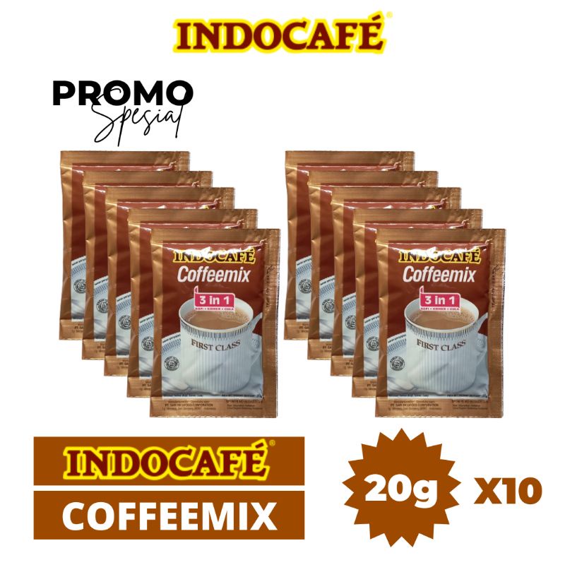 

KOPI INDOCAFE COFFEEMIX 20 G X 10 SACHET