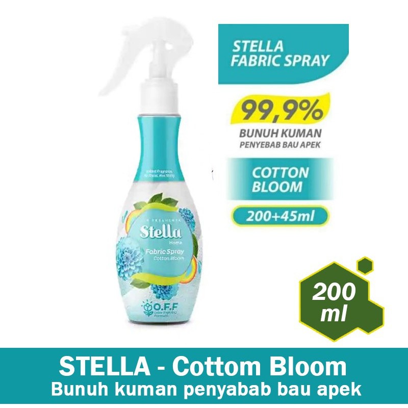 Jual Stella Fresh Protect Disinfectant Fabric Spray Cotton Bloom 200 ml