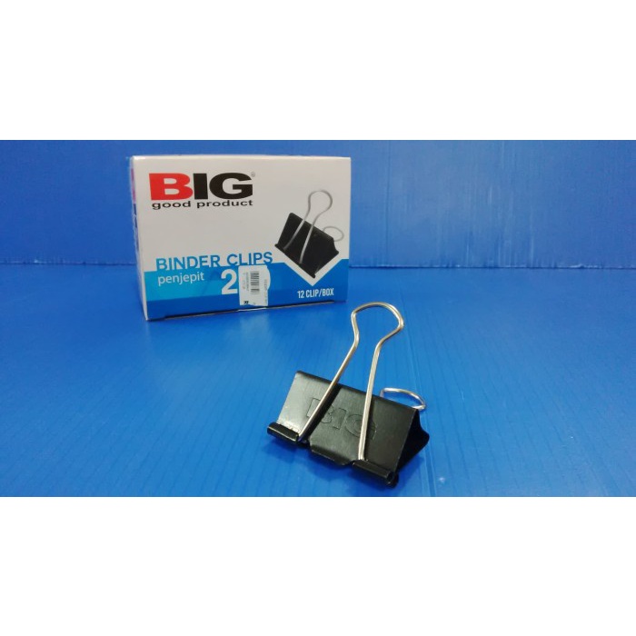 

BINDER CLIP BIG 200/ PENJEPIT KERTAS/KLIP KERTAS BIG 200 ISI 12 PCS