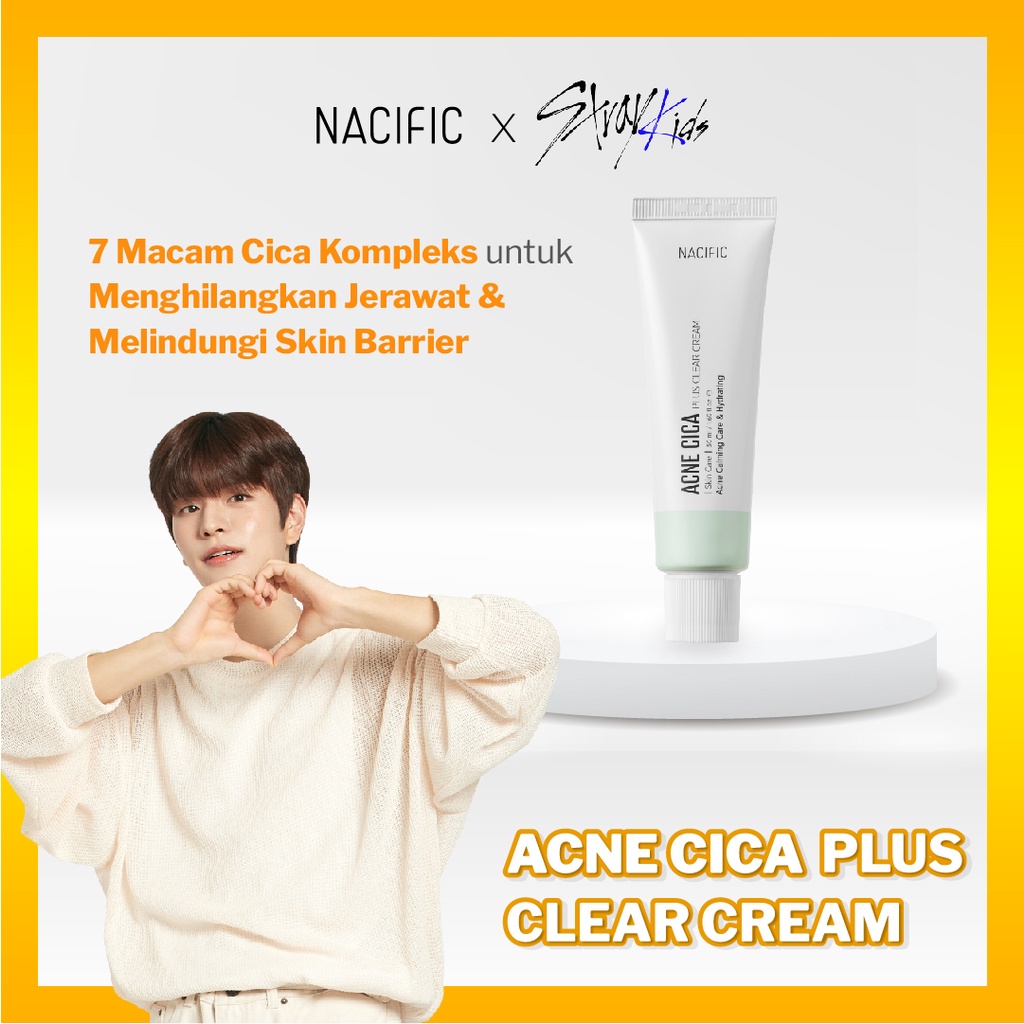 Nacific Acne Cica Plus Clear Cream Skin care 50 ml