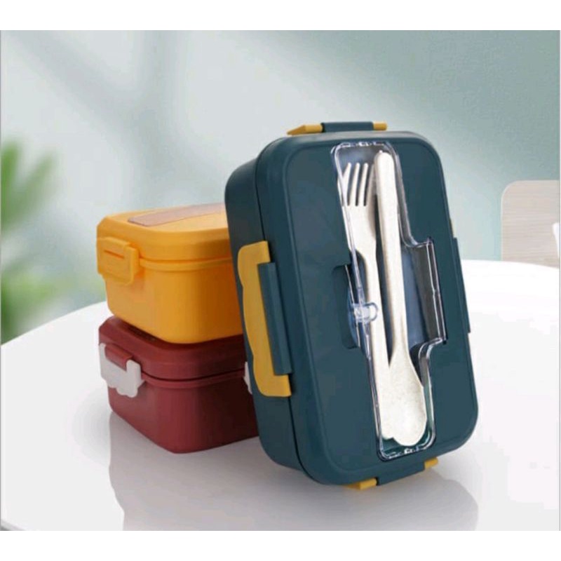 KOTAK BEKAL ANAK/KOTAK MAKAN SET/KOTAK MAKAN JERAMI/KOTAK BEKAL JERAMI/LUNCH BOX