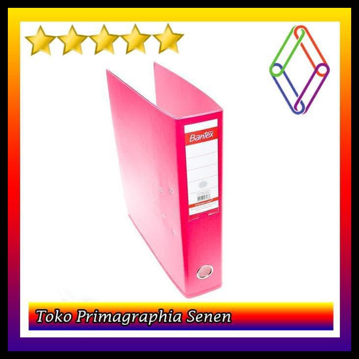 

Terbaru Termurah Terlaris Ordner Bantex 1465-19 (Pink) Folio 7 Cm