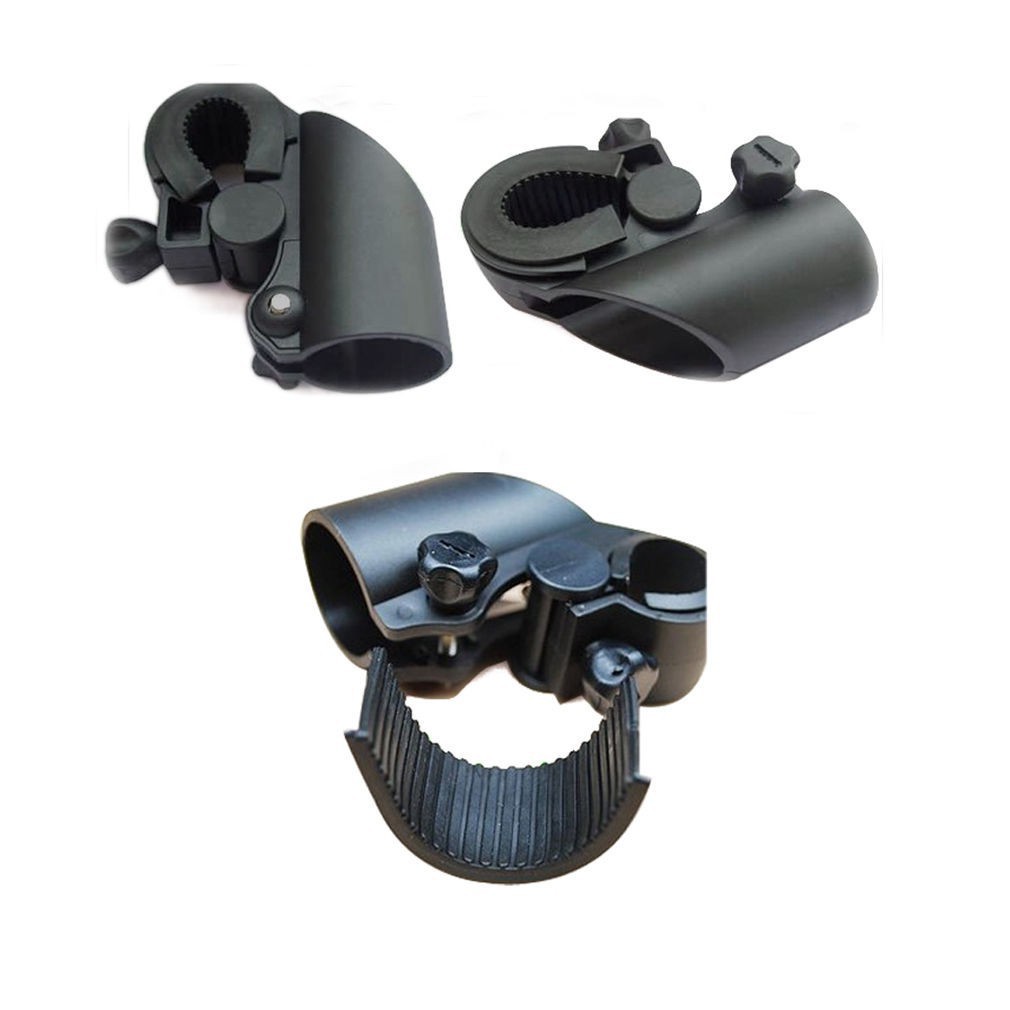 Bracket Penyangga Lampu Senter Stang Sepeda