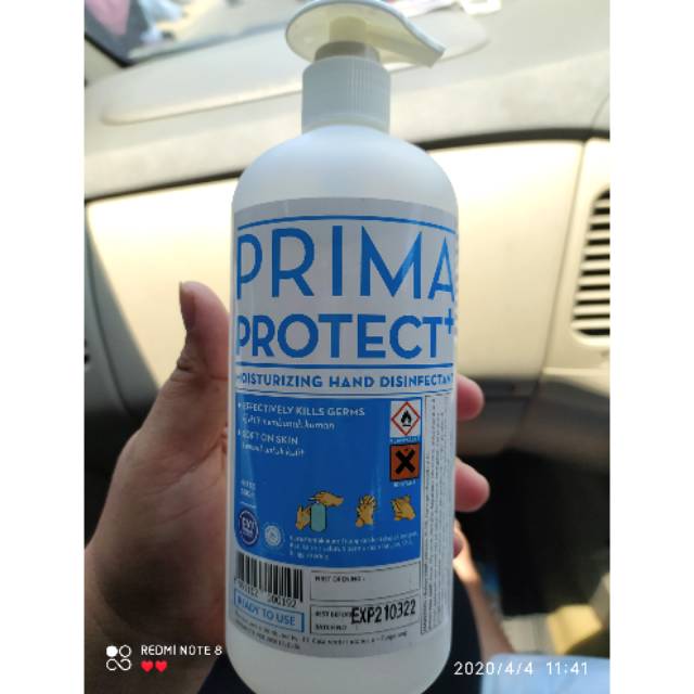 Prima Protect Hand sanitizer 500ml