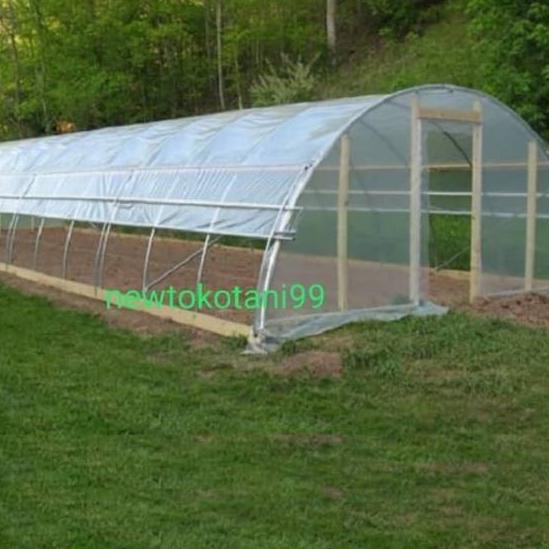 ➼ Plastik UV 14% lebar 3 meter tebal 200 micron ECERAN untuk green house atap penjemuran atap kolam