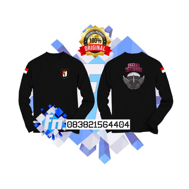 KAOS TNI AD PARA RAIDER YONIF BATALYON INFANTERI