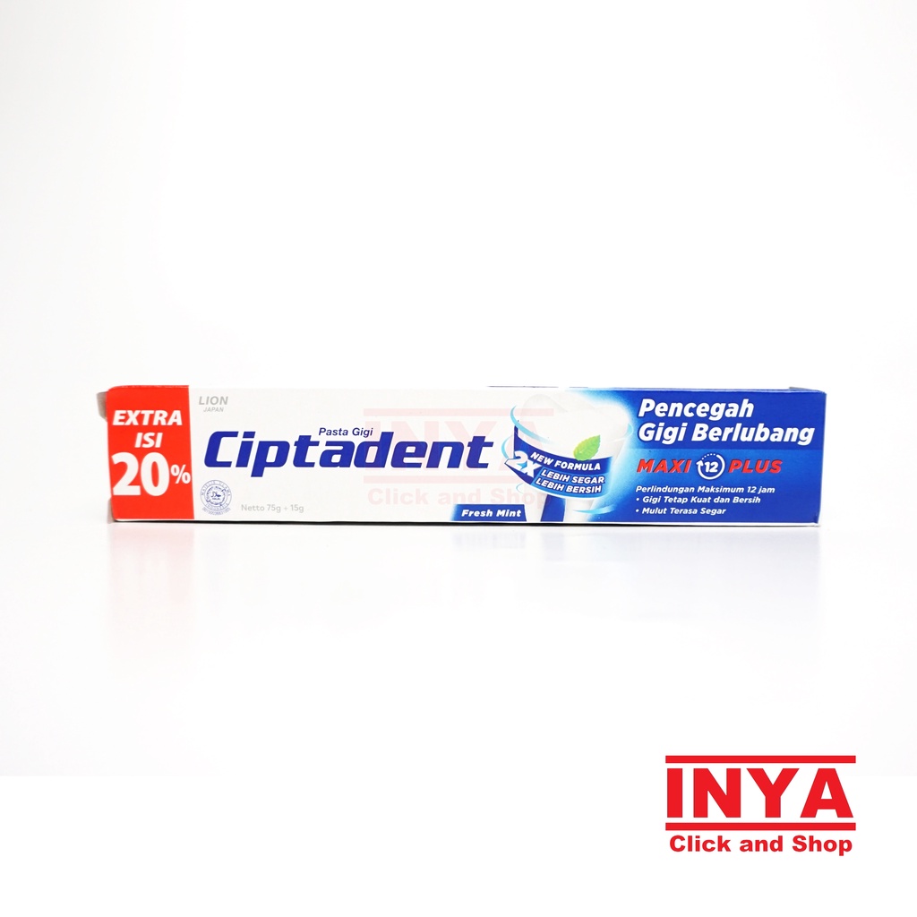 CIPTADENT FRESH MINT TOOTHPASTE 75gr - Pasta Gigi - Odol