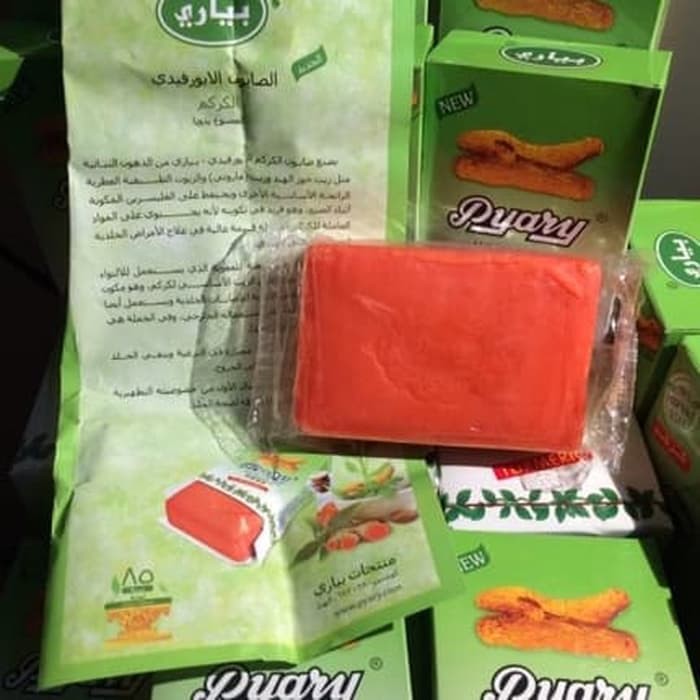 SABUN ARAB PYARY ORIGINAL TURMERIC SOAP ORIGINAL ARAB SAUDI